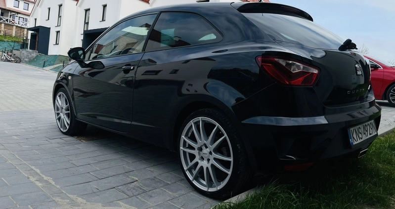 Seat Ibiza cena 28700 przebieg: 204000, rok produkcji 2012 z Limanowa małe 379